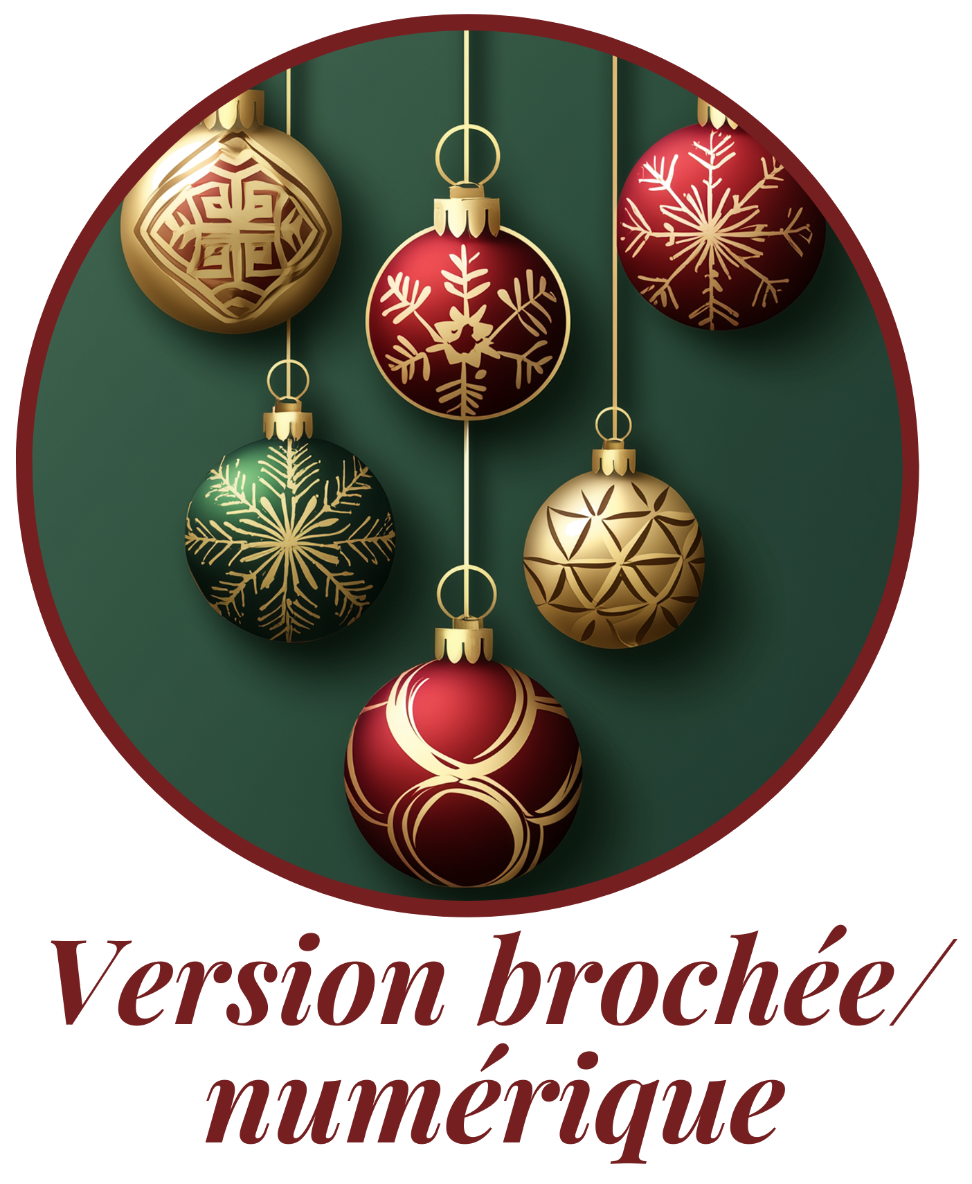 24 jours avant Noël brochee num