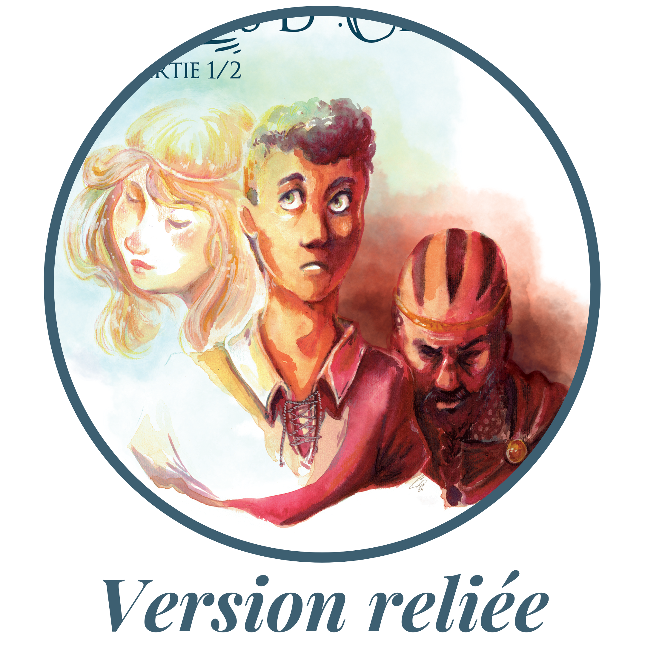 artbook liens d'éther 1/2 version reliée